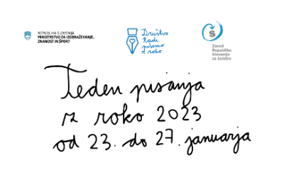 Teden pisanja z roko 2023